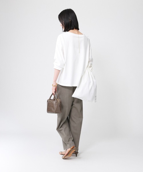 tシャツ 「81BRANCA」「別注」ナップサック付き Phototee set レディース セール】【81BRANCA】＜別注＞ナップサック付き Phototee set（T