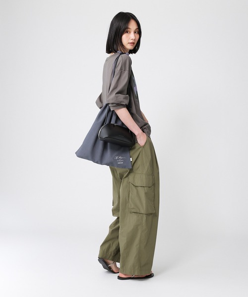 tシャツ 「81BRANCA」「別注」ナップサック付き Phototee set レディース セール】【81BRANCA】＜別注＞ナップサック付き Phototee set（T