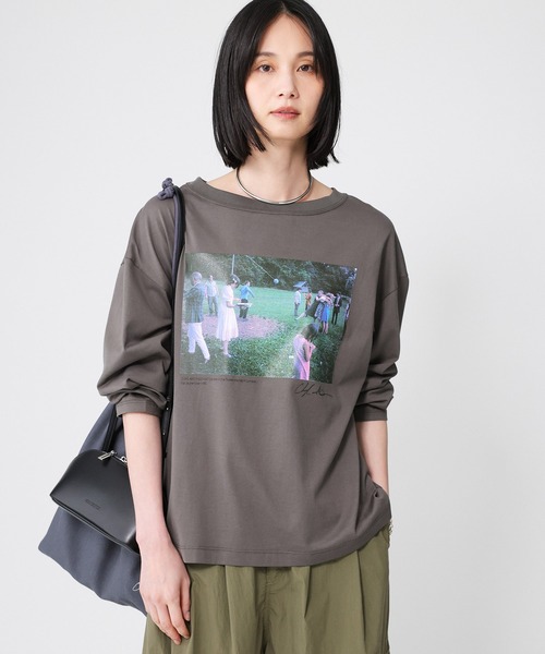 tシャツ 「81BRANCA」「別注」ナップサック付き Phototee set レディース セール】【81BRANCA】＜別注＞ナップサック付き Phototee set（T