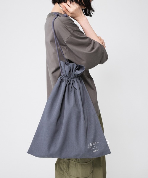 セール】【81BRANCA】＜別注＞ナップサック付き Phototee set（T
