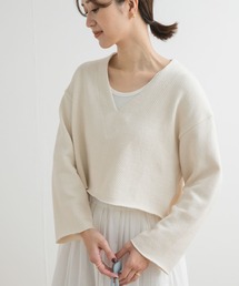 URBAN RESEARCH DOORS | ミドルインレイVネックプルオーバー(Tシャツ/カットソー)