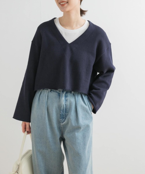 専用☆ URBAN Vネック プルオーバー セール】ミドルインレイVネックプルオーバー（Tシャツ/カットソー