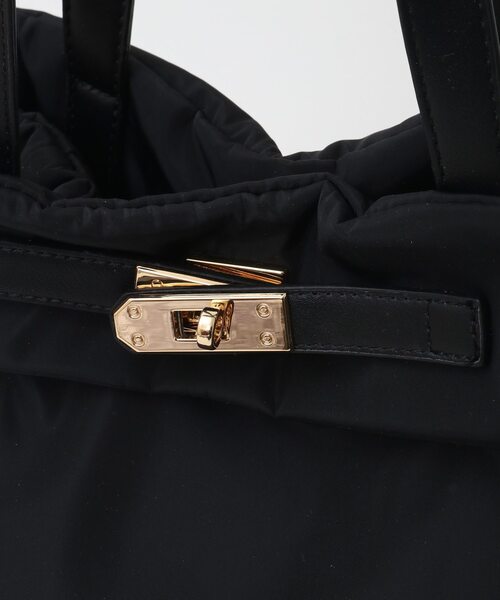 Tiara（ティアラ）の「ナイロントートバッグ（トートバッグ・レディース・ベージュ/ブラック・FREE）」の7枚目の写真