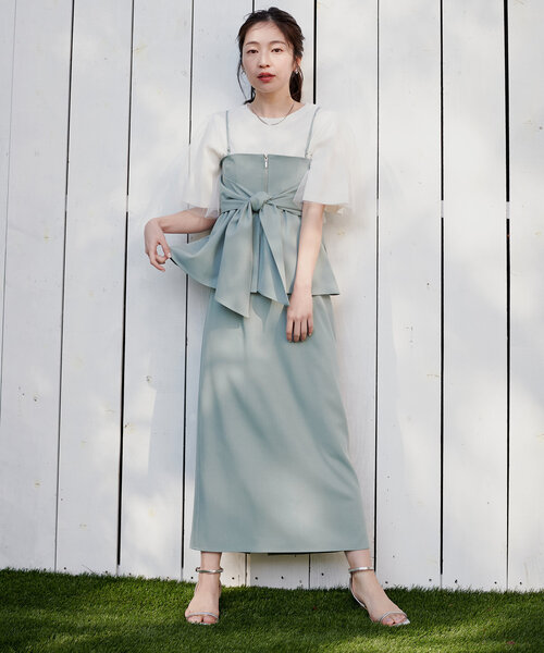 osono2WAYビスチェ付きスカート（スカート）｜natural couture