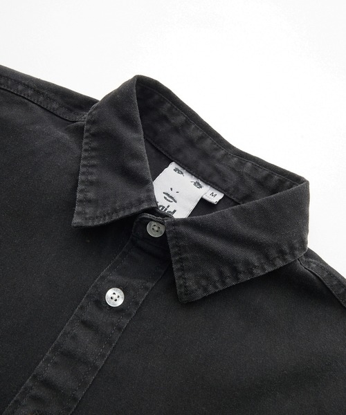 ブラウス シャツ FADED FACE S/S SHIRT レディース FADED FACE S/S SHIRT（シャツ/ブラウス）｜X-girl（エックス