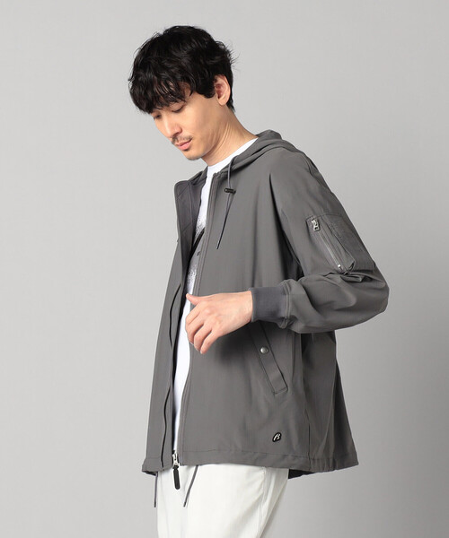 β MEN（ベータメン）の「メリル フーディーMA-1ブルゾン（ブルゾン・メンズ・ブラック/カーキ/グレー・M/L）」の14枚目の写真