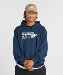 New Balance｜ニューバランス（メンズ）のパーカー（ブルー