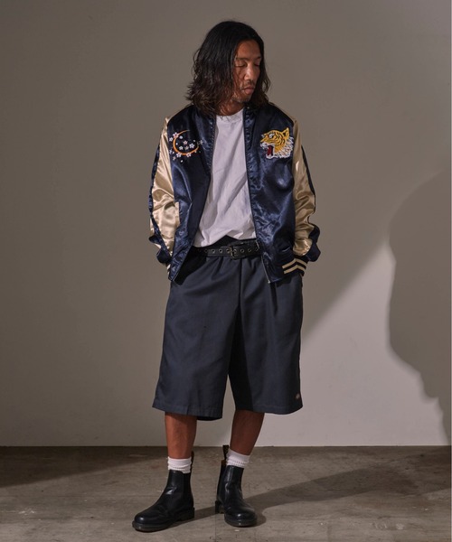 セール】Animal Embroidery Skirt Jacket / アニマル刺繍スカジャン