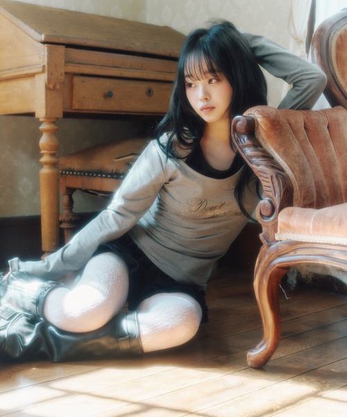 FCMM(エフシーエムエム)の「【日本限定】LAYERD TOP/レイヤードトップ(Tシャツ/カットソー・レディース・グレー/ピンク/ホワイト・SMALL/MEDIUM)」の22枚目の写真