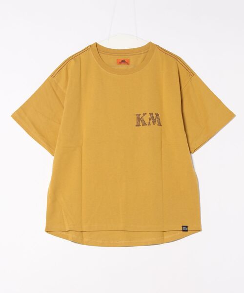 KRIFF MAYER Lady's Collection(クリフメイヤーレディースコレクション)の「【綿100%】バンダナプリントゆるT(Tシャツ/カットソー・レディース・イエロー/ブラック/セージグリーン/グレー/オフホワイト/カラフル/パープル・LARGE/MEDIUM)」の10枚目の写真