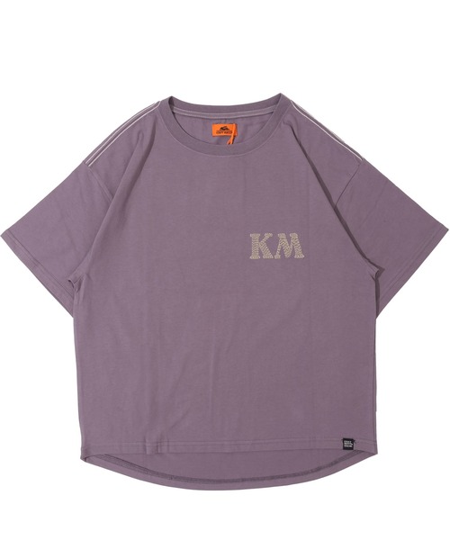 KRIFF MAYER Lady's Collection(クリフメイヤーレディースコレクション)の「【綿100%】バンダナプリントゆるT(Tシャツ/カットソー・レディース・イエロー/ブラック/セージグリーン/グレー/オフホワイト/カラフル/パープル・LARGE/MEDIUM)」の16枚目の写真