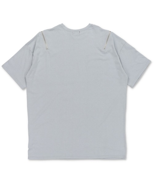 DARRDY（ダーディー）の「【DARRDY/ダーディー】肩ジップオーバーサイズTシャツ/nuneちゃん（Tシャツ/カットソー・レディース・ホワイト/ブラック/サックスブルー・ONESIZE）」の9枚目の写真
