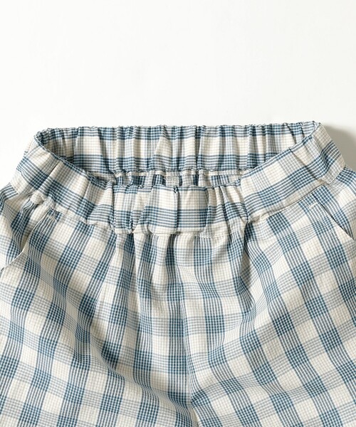 B:MING by BEAMS（ビーミングバイビームス）の「チェック 裾フリル キュロット 2025SS（100～140cm）（その他パンツ・キッズ・レッド/ブルー・100/110/120/130/140）」の15枚目の写真