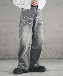 Vintage Wash Straight Denim Pants / ビンテージウォッシュストレートデニムパンツ