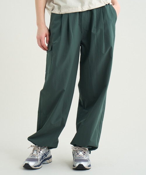 ★未使用新品タグ付き★DAMSON MADDER.ダークグリーン ワークパンツ DotAir COMFY PANTS W/ドットエア コンフィーパンツ(ウィメンズ