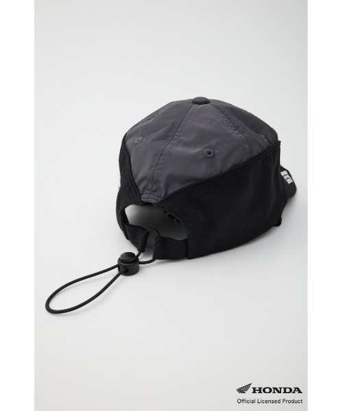 MOUSSY（マウジー）の「HONDA RACING キャップ（キャップ・レディース・ブラック/オフホワイト・FREE）」の7枚目の写真