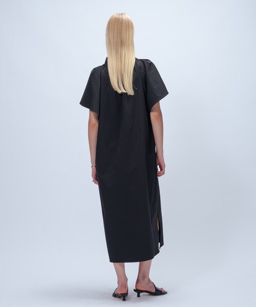 cloenc（クロエンス）の「【手洗い可】フリルリボンワンピース（ワンピース・レディース・ブラック/キャメル・02/01）」の11枚目の写真