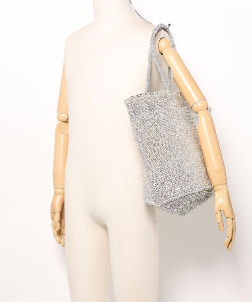 アーバンリサーチ　かぐれ　アフリカンスクエア　プラスチックサイザルバッグ 新品タグ付き アフリカンスクエア アクリルサイザルバッグ アーバン