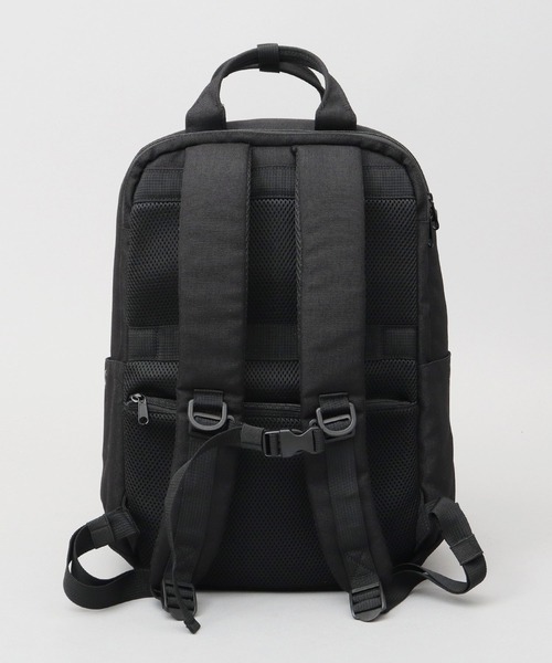 fulcro(フルクロ)の「fulcro フルクロ 撥水 14ポケット バックパック オブロング ビジネスリュック A4サイズ・15インチPC収納対応 Cityシリーズ 19L(バックパック/リュック・メンズ・ブラック・FREE)」の16枚目の写真