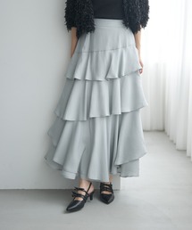 mysty woman | アシメティアードスカートライト  491363(スカート)