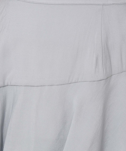 mysty woman（ミスティウーマン）の「アシメティアードスカートライト  491363（スカート・レディース・ブラック/グレー/オフホワイト/ライトグレー・FREE）」の17枚目の写真