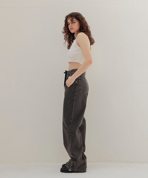 venit（ヴェニット）の「VENIT / acetate cotton flower bijou tank(アセテートコットンフラワービジュータンク)（ニット/セーター・レディース・グレー/ホワイト・38）」の16枚目の写真