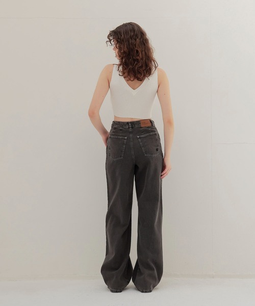 venit（ヴェニット）の「VENIT / acetate cotton flower bijou tank(アセテートコットンフラワービジュータンク)（ニット/セーター・レディース・グレー/ホワイト・38）」の17枚目の写真