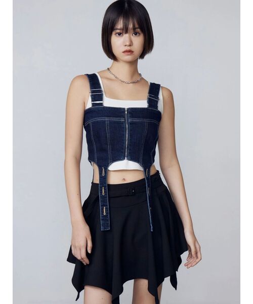 EMODA（エモダ）の「ハートビーズネックレス（ネックレス・レディース・シルバー/ブラック・FREE）」の6枚目の写真