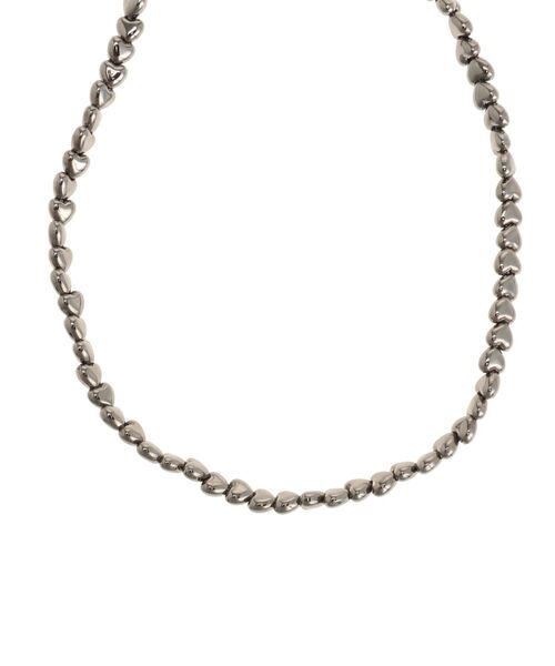 EMODA（エモダ）の「ハートビーズネックレス（ネックレス・レディース・シルバー/ブラック・FREE）」の8枚目の写真