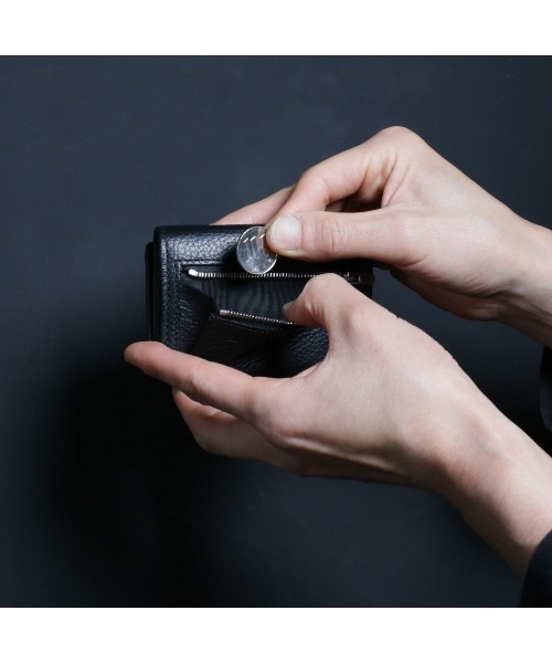 4NK trick ミニ 三つ折りウォレット (ATTACHMENT PRINT) メンズ