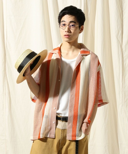 niko and...（ニコアンド）の「ワッフルロングタンクトップ（タンクトップ・メンズ・ブラック/オフホワイト・MEDIUM/LARGE）」の6枚目の写真