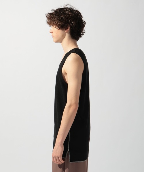 セール】ワッフルロングタンクトップ（タンクトップ）｜niko and