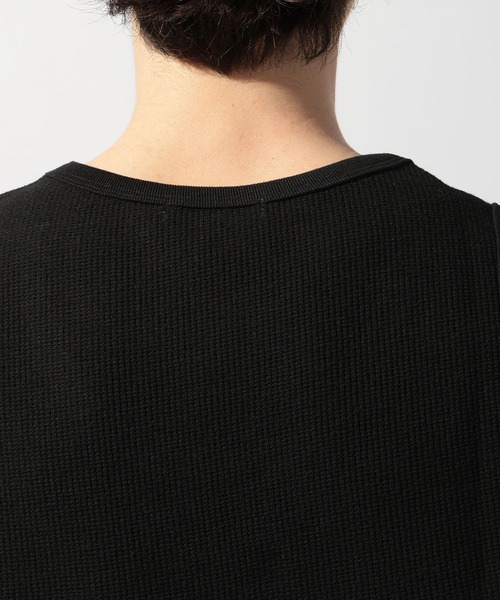 niko and...（ニコアンド）の「ワッフルロングタンクトップ（タンクトップ・メンズ・ブラック/オフホワイト・MEDIUM/LARGE）」の20枚目の写真