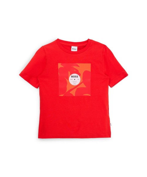 キッズ Tシャツ コットン ロゴアートワーク