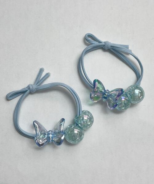 cvtvlist ヘアゴム ヘアゴム 髪ゴム リングゴム 黒/GR-747 10p 358771