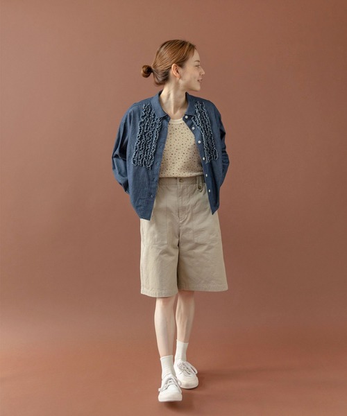 PAR ICI（パーリッシィ）の「USEDサーマル小花プリント タンクトップ（タンクトップ・レディース・レッド/ブルー・FREE）」の9枚目の写真