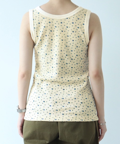 PAR ICI（パーリッシィ）の「USEDサーマル小花プリント タンクトップ（タンクトップ・レディース・レッド/ブルー・FREE）」の19枚目の写真