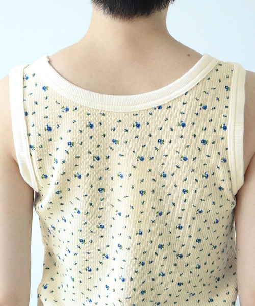 PAR ICI（パーリッシィ）の「USEDサーマル小花プリント タンクトップ（タンクトップ・レディース・レッド/ブルー・FREE）」の21枚目の写真