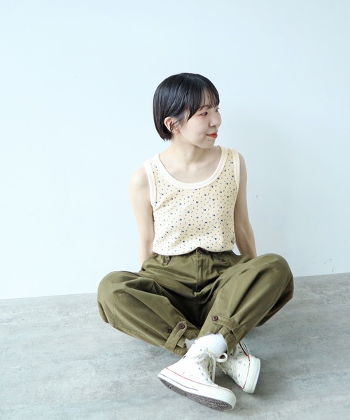 PAR ICI（パーリッシィ）の「USEDサーマル小花プリント タンクトップ（タンクトップ・レディース・レッド/ブルー・FREE）」の15枚目の写真