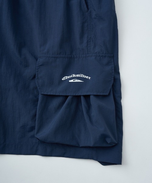 Quiksilver（クイックシルバー）の「【ZOZO限定アイテム】QS BAGGY CARGO SHORT /クイックシルバーサーフトランクス・ボードショーツ・バギーショーツ(水着)（水着・メンズ・ネイビー/ブラック・MEDIUM/LARGE/X-LARGE）」の5枚目の写真