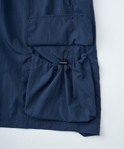 Quiksilver（クイックシルバー）の「【ZOZO限定アイテム】QS BAGGY CARGO SHORT /クイックシルバーサーフトランクス・ボードショーツ・バギーショーツ(水着)（水着・メンズ・ネイビー/ブラック・MEDIUM/LARGE/X-LARGE）」の4枚目の写真