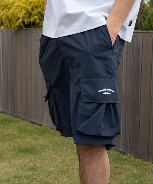 Quiksilver（クイックシルバー）の「【ZOZO限定アイテム】QS BAGGY CARGO SHORT /クイックシルバーサーフトランクス・ボードショーツ・バギーショーツ(水着)（水着・メンズ・ネイビー/ブラック・MEDIUM/LARGE/X-LARGE）」の14枚目の写真