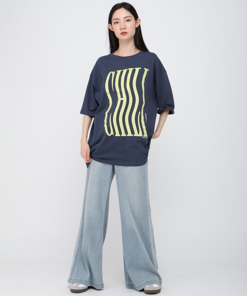 3.3 Field Trip （3.3フィールドトリップ）の「3.3 Field Trip／ウエストレースデニムパンツ（デニムパンツ・レディース・ライトブルー/ブルー・FREE）」の18枚目の写真