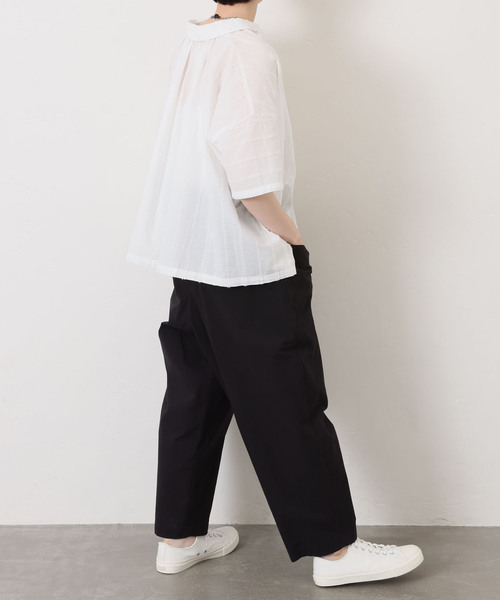 JOURNAL STANDARD LUXE(ジャーナルスタンダード ラックス)の「《追加》バフワッシャー ポケパンツ(その他パンツ・レディース・ホワイト/ブラック・MEDIUM/SMALL)」の15枚目の写真