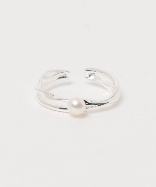ALLURELLE(アリュレル)の「【ALLURELLE】淡水パール 1粒パールリング silver925 KNF-TP ※(リング・レディース・シルバー/ゴールド・FREE)」の15枚目の写真