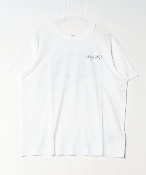 PUMA(プーマ)の「プーマ PUMA GRAPHICS 3 サークル Tシャツ_(Tシャツ/カットソー・メンズ・グリーン/ホワイト/ブラック・S/M/L/LL/3L)」の2枚目の写真