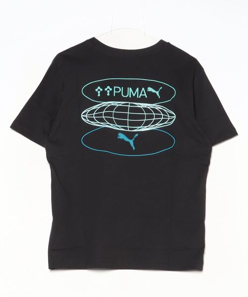 PUMA(プーマ)の「プーマ PUMA GRAPHICS 3 サークル Tシャツ_(Tシャツ/カットソー・メンズ・グリーン/ホワイト/ブラック・S/M/L/LL/3L)」の4枚目の写真