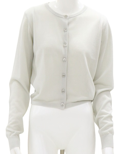 31 Sons de mode(トランテアン ソン ドゥ モード)の「2025春夏新作 スパークラメカーディガン(カーディガン/ボレロ・レディース・グレー/ブラウン/ネイビー・フリ-)」の10枚目の写真