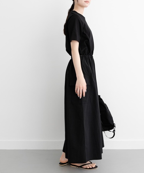 FORK&SPOON（フォークアンドスプーン）の「FORK&SPOON　ドッキングワンピース（ワンピース・レディース・チャコールグレー/ブラック/ベージュ・1/2）」の20枚目の写真