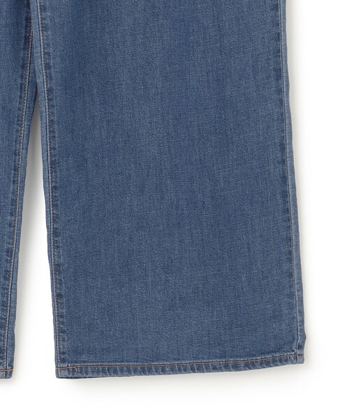 最終お値下げ❣️UNFILO DENIM LIGHT タックワイドパンツ UVカット/遮熱】UNFILO DENIM LIGHT タックワイドパンツ（デニム